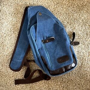 Denim Cross Body Bag